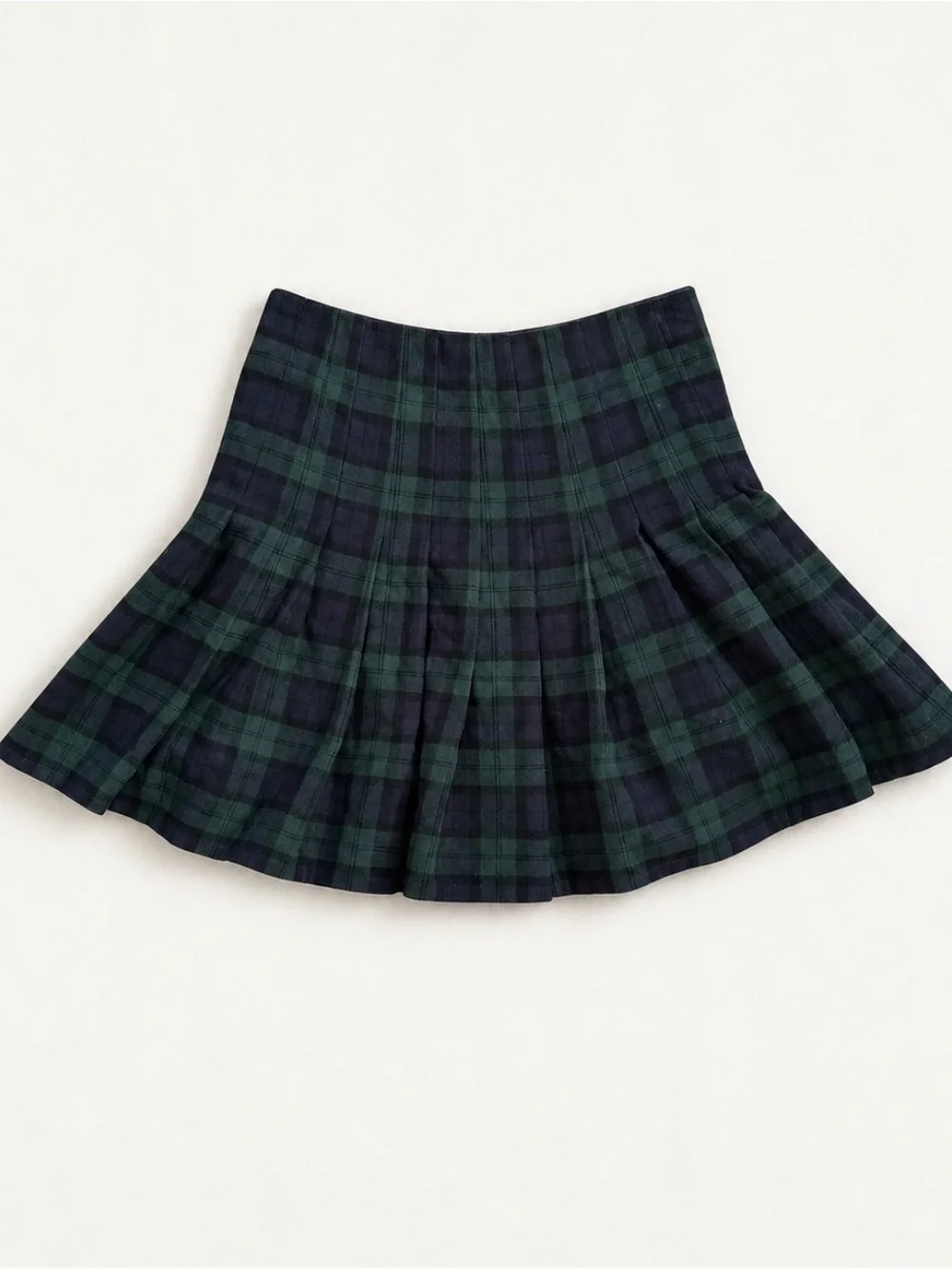 Brandy Melville Plaid Pleated High Waist Schoolgirl Skirt